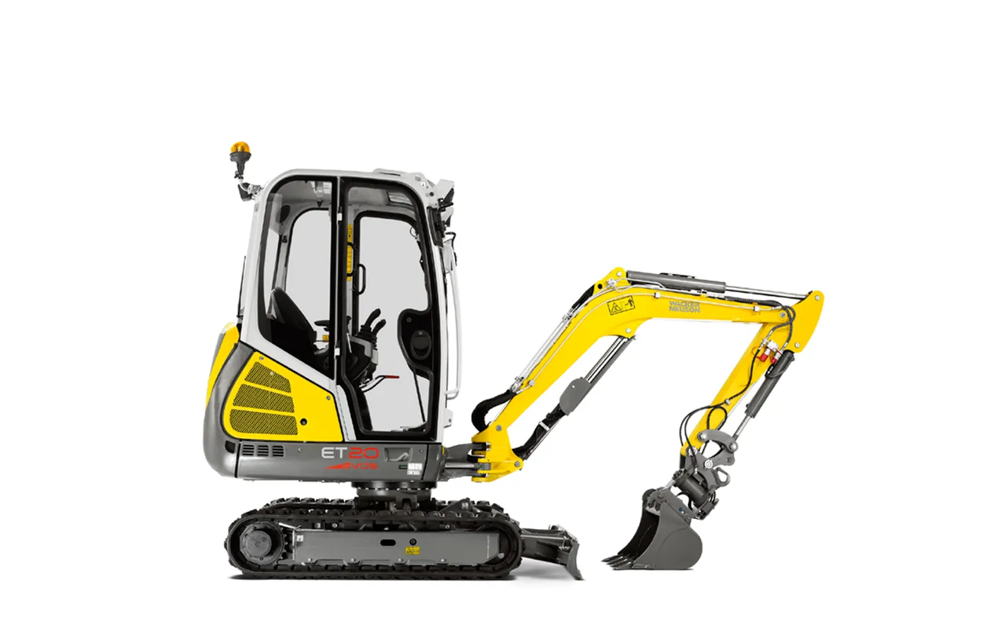 Minibagger 2.526kg | Der Stabile